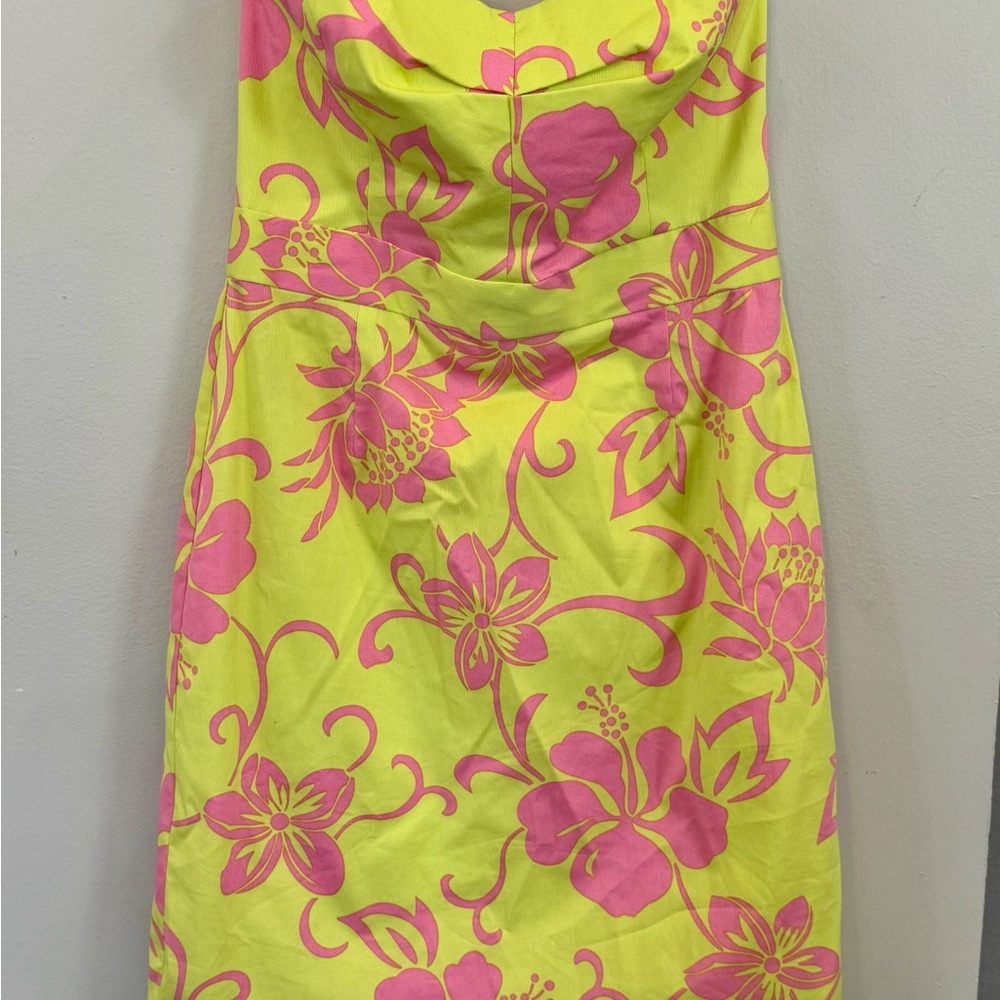 NWT Trina Turk Strapless floral dress Size 10